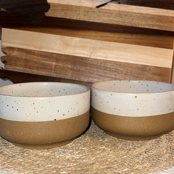 Crate&Barrel Argila Cereal Bowls— Set of 2 - Picture 7 of 7